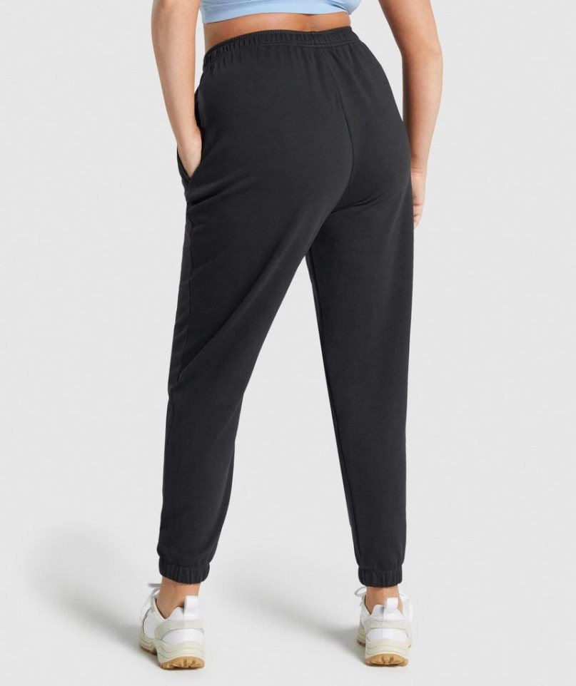 Women's Gymshark Whitney Loose Jogger Black | CA 7AN813